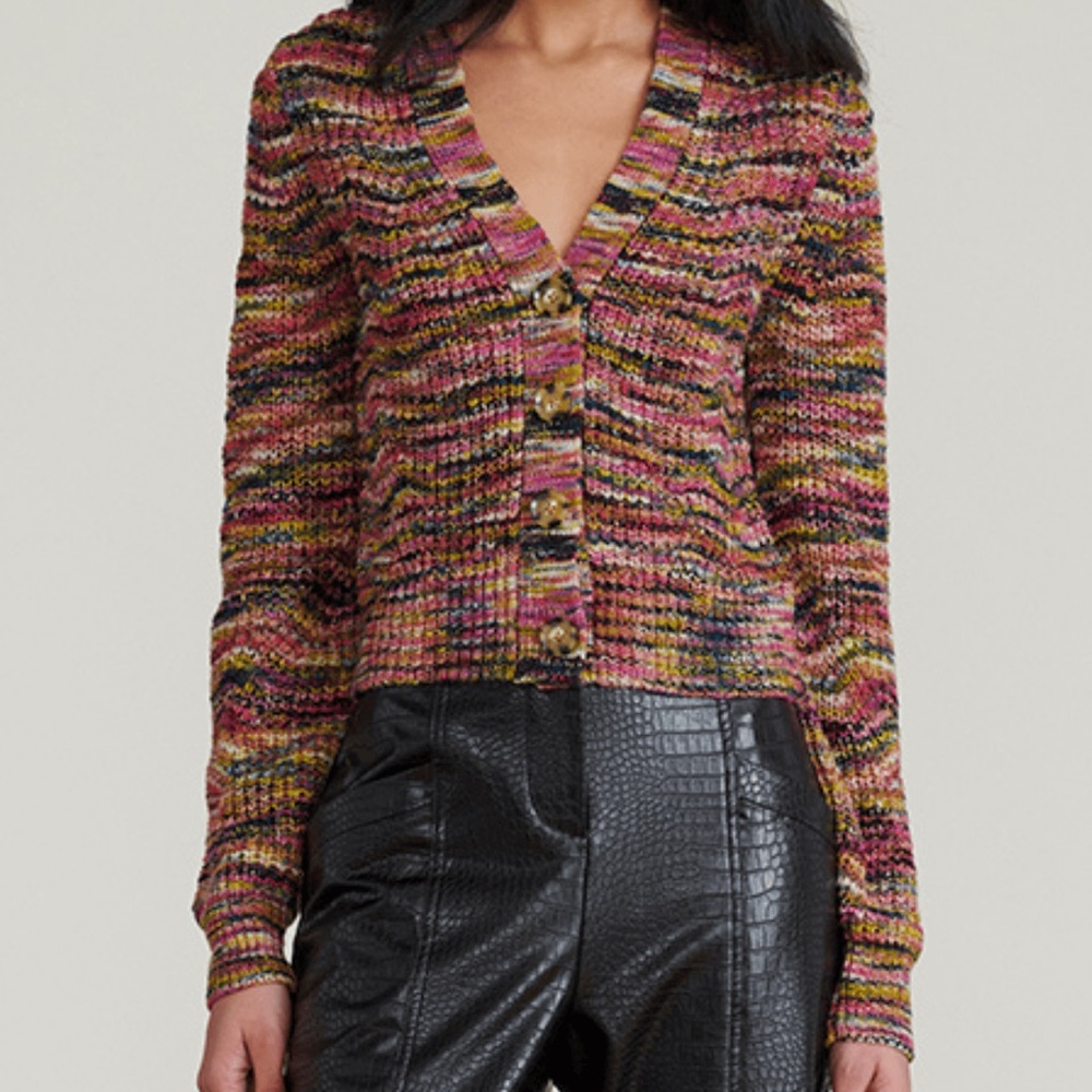 Veronica Beard Space Dye Wool blend Sweater Medium